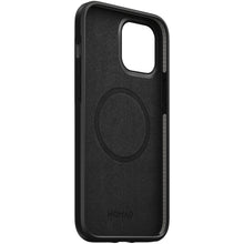 Load image into Gallery viewer, Nomad Rugged Leather Case w/ MagSafe For iPhone 12 Pro Max - Black - Mac Addict