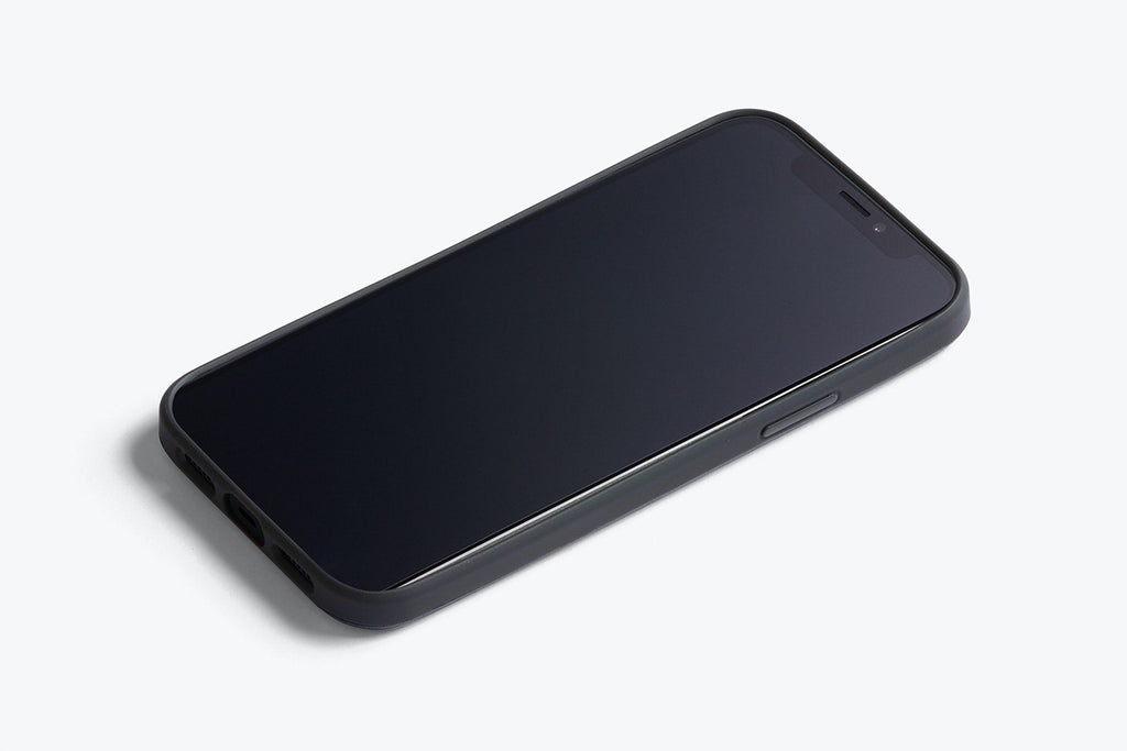 Bellroy Slim Genuine Leather Case For iPhone iPhone 12 Pro Max - GRAPHITE - Mac Addict