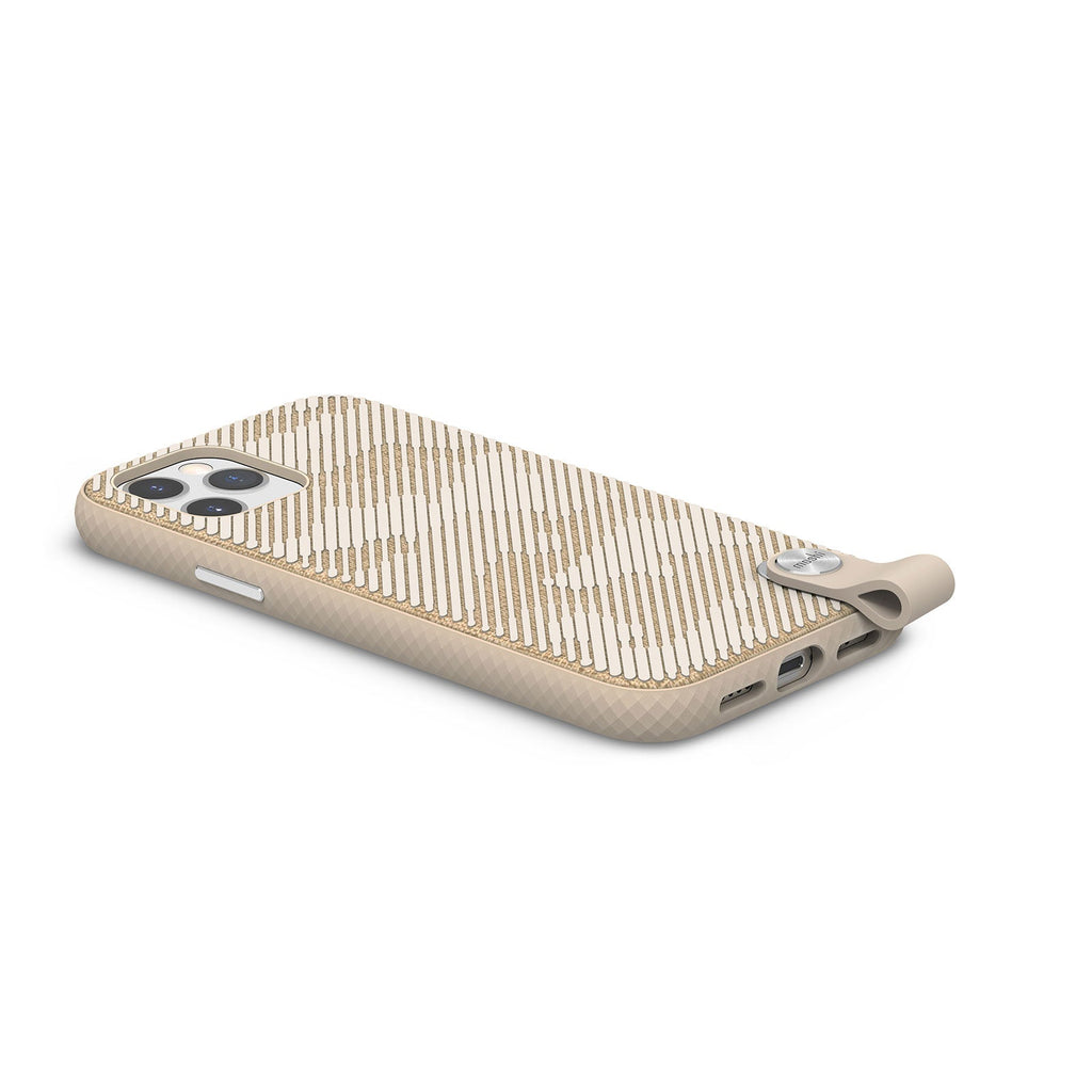 Moshi Altra Case w/ Wrist Strap For iPhone 12 / 12 Pro - Sahara Beige - Mac Addict