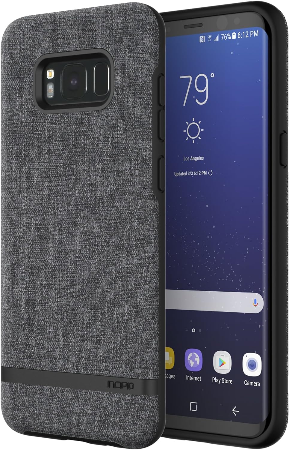 Incipio Esquire Series Case for Samsung Galaxy S8+ Gray