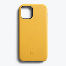 Load image into Gallery viewer, Bellroy Slim Genuine Leather Case For iPhone iPhone 12 Pro Max - LEMON - Mac Addict