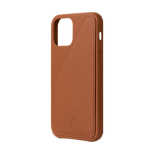 Load image into Gallery viewer, Native Union Clic Card Leather Case For iPhone 12 / 12 Pro - Tan - Mac Addict