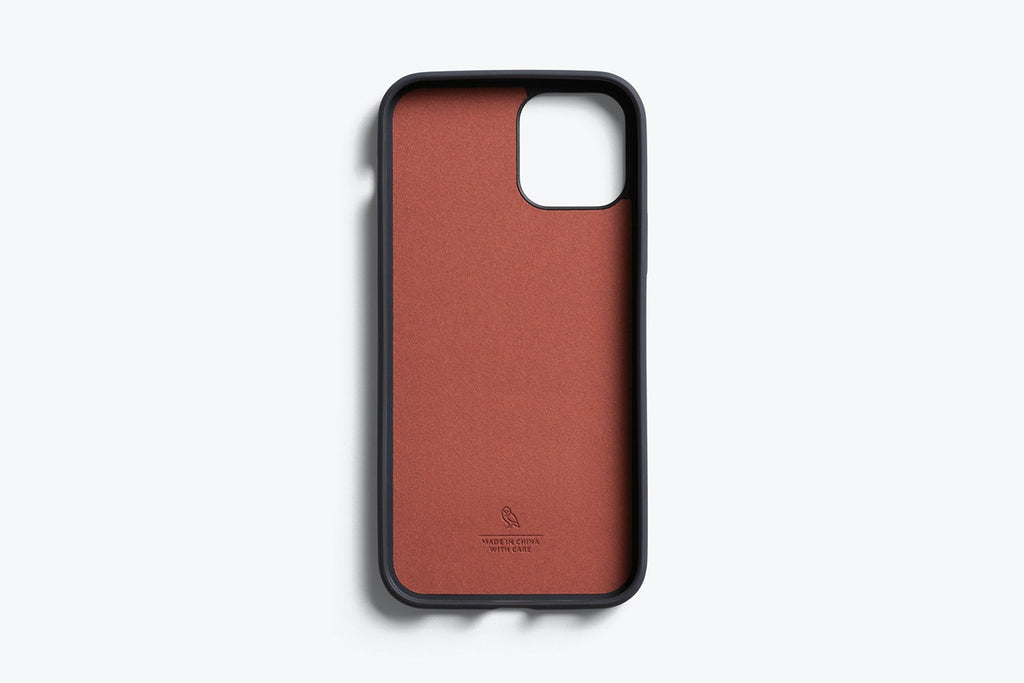 Bellroy Slim Genuine Leather Case For iPhone iPhone 12 Pro Max - GRAPHITE - Mac Addict