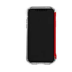 Element Case Rail Protective Slim Bumper Case iPhone 11 Pro Clear Red - BONUS Screen Protector