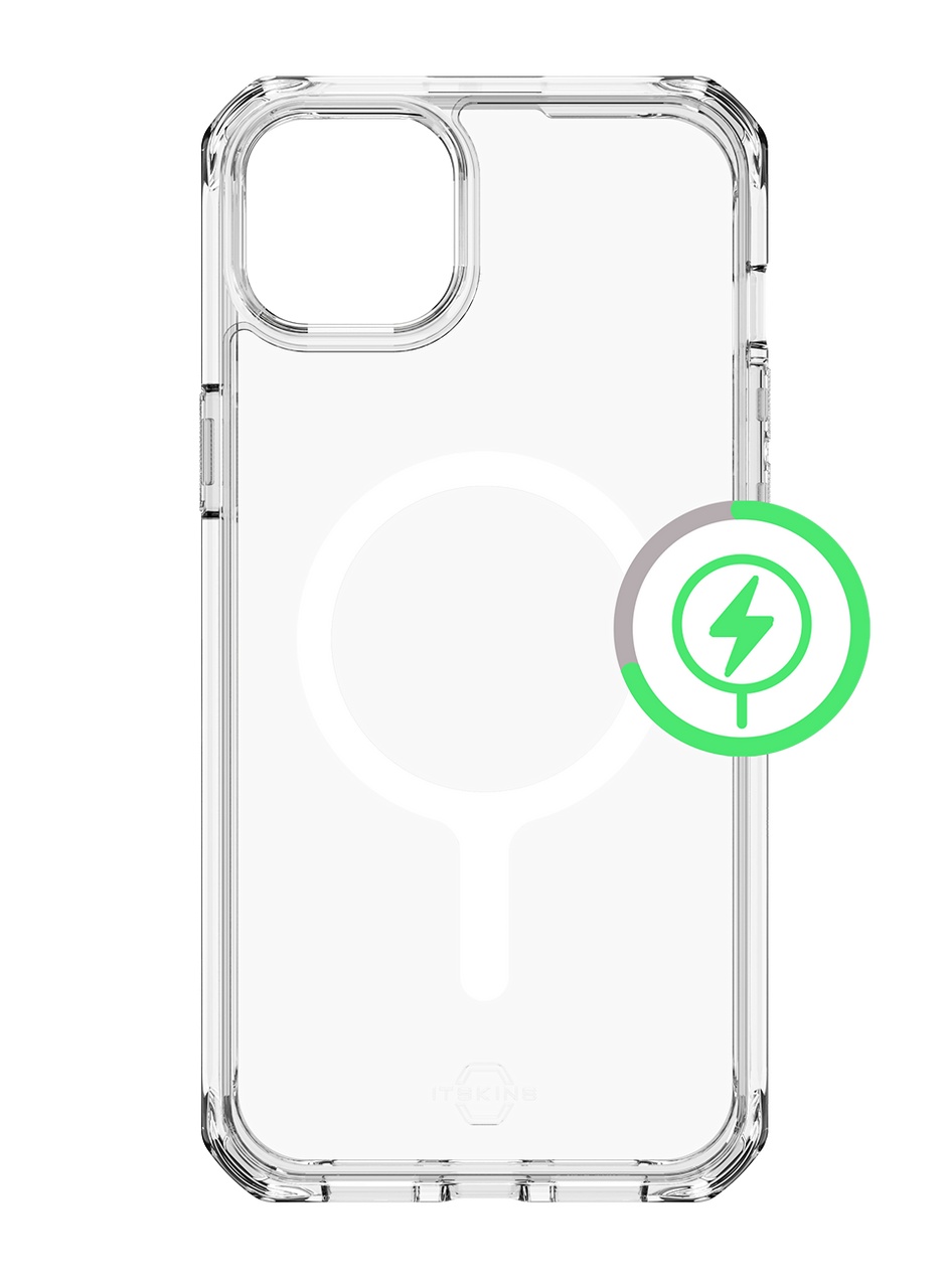 ITSKINS Origin R MagSafe Case iPhone 15 Pro 6.1 AUS Made - Clear