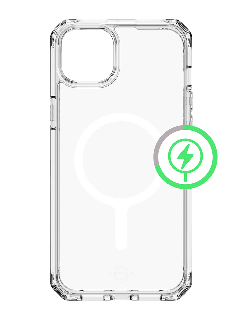 ITSKINS Origin R MagSafe Case iPhone 15 / 14 Standard 6.1 AUS Made - Clear