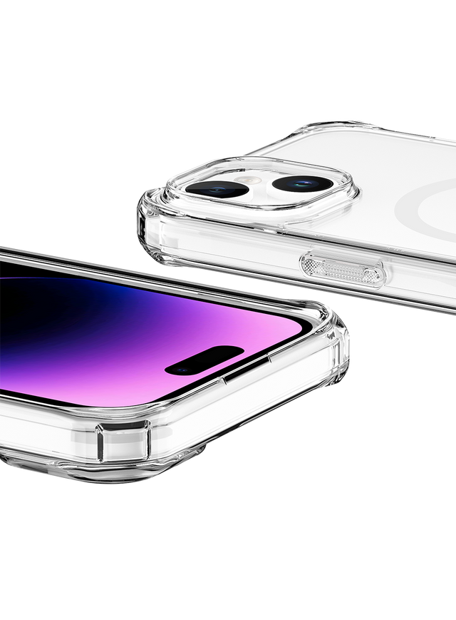 ITSKINS Origin R MagSafe Case iPhone 15 Pro 6.1 AUS Made - Clear