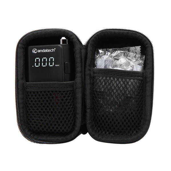 Andatech Alcohol Personal Breathalyser AlcoSense Elite 3 with Bluetooth - Black