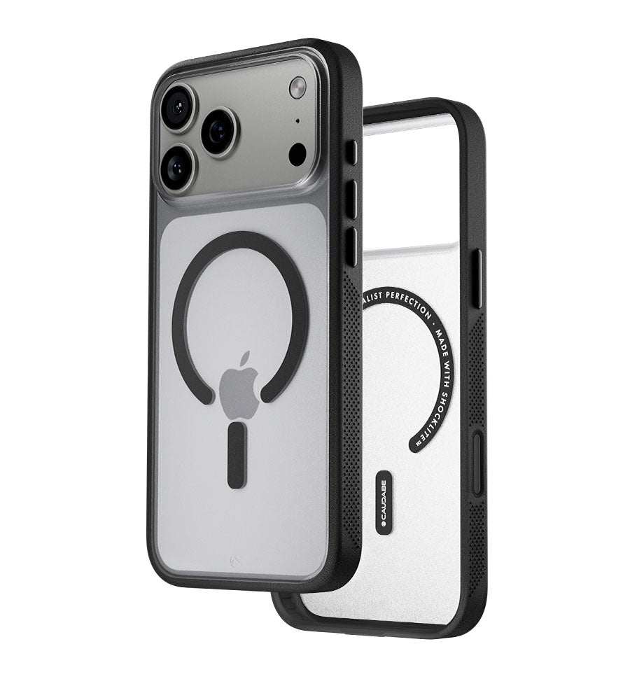 Synthesis Open Slim Case MagSafe iPhone 18 Pro Max 6.9 in Obsidian - Caudabe