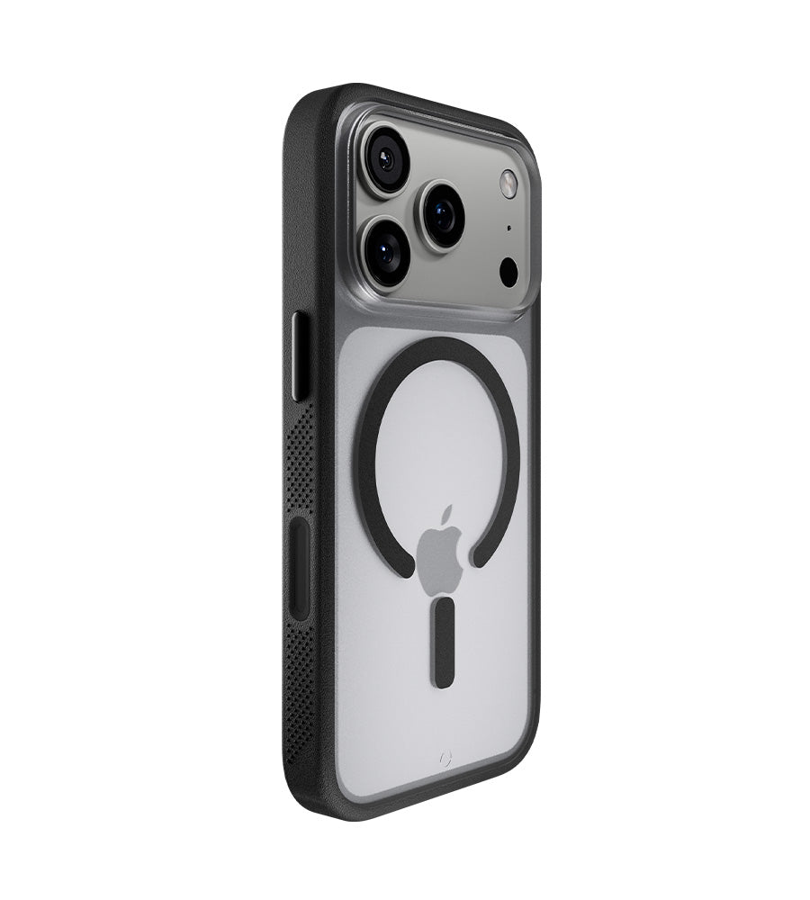 Synthesis Open Slim Case MagSafe iPhone 18 Pro 6.3 in Obsidian - Caudabe