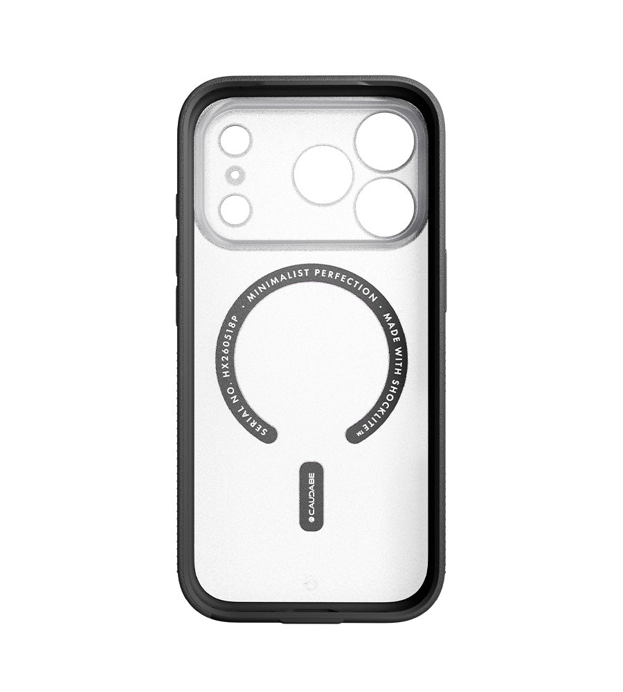 Synthesis Precise Case MagSafe iPhone 18 Pro 6.3 in Obsidian - Caudabe