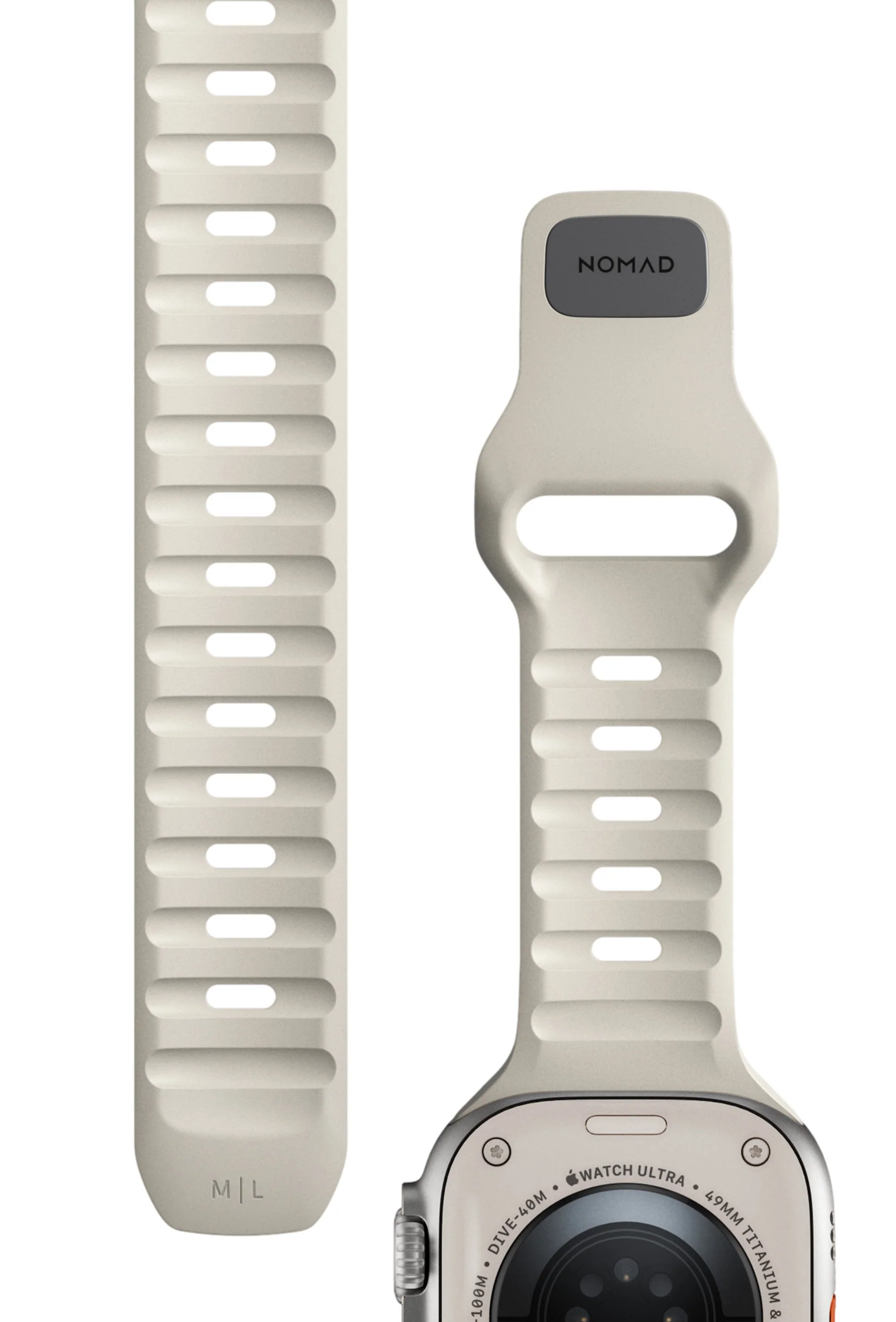Nomad Sport Band 38mm / 40mm / 41mm / 42mm Waterproof Bracelet - Stone