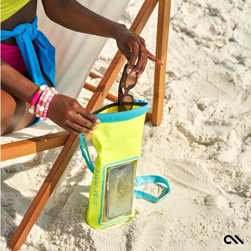 Case-Mate Waterproof 2L Phone Dry Bag Citrus Splash