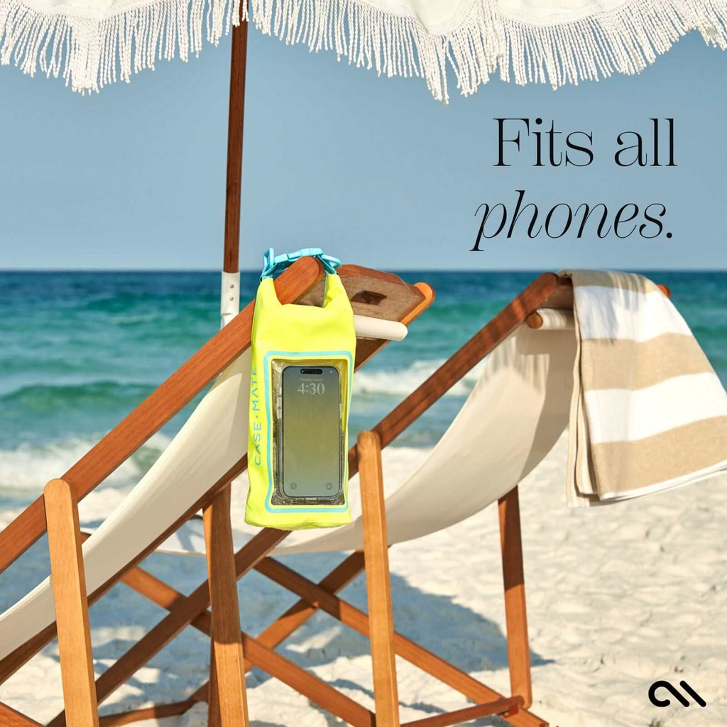 Case-Mate Waterproof 2L Phone Dry Bag Citrus Splash