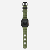 Nomad Rocky Point Band for Apple Watch 44-49 & Ultra 1 - 3 - Forest Green (Black Hardware)