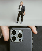 Load image into Gallery viewer, Nomad Traditional Premium Leather Case iPhone 16 Pro Max 6.9 - Black