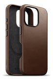 Nomad Traditional Premium Leather Case iPhone 16 Pro 6.3 - Brown