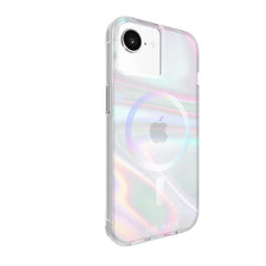 Case-Mate Soap Bubble MagSafe Case For iPhone 17e / 16e / 15 / 14 / 13 Standard 6.1 - Iridescent