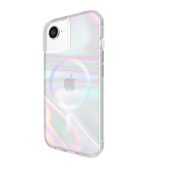 Case-Mate Soap Bubble MagSafe Case For iPhone 17e / 16e / 15 / 14 / 13 Standard 6.1 - Iridescent