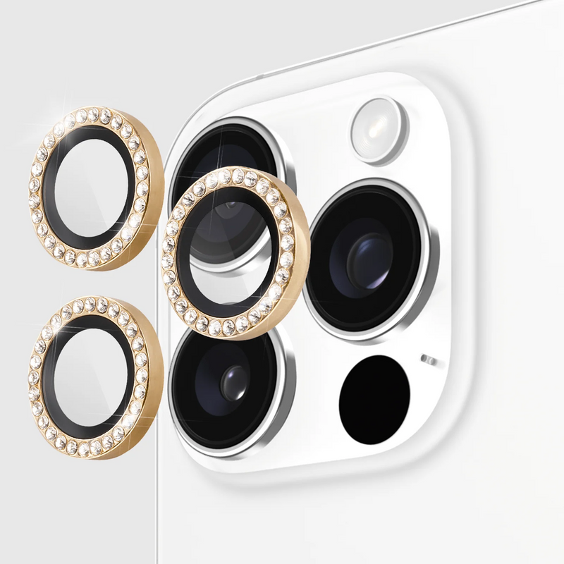 Kate Spade Aluminum Ring Lens Protector iPhone 16 Pro & 16 Pro Max - Set in Stone