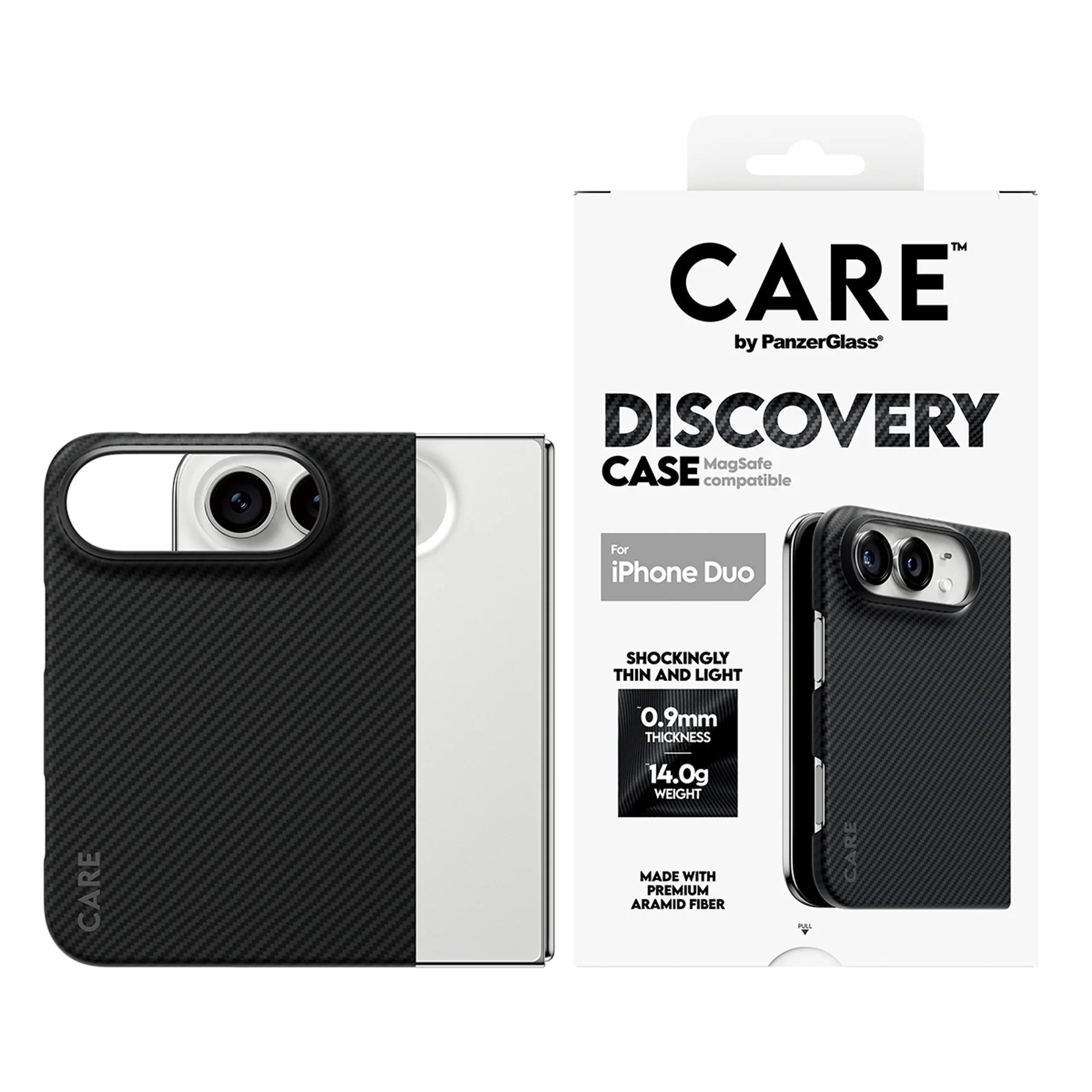 Panzer Care Premium Aramid Fiber Thin & light Case iPhone Duo