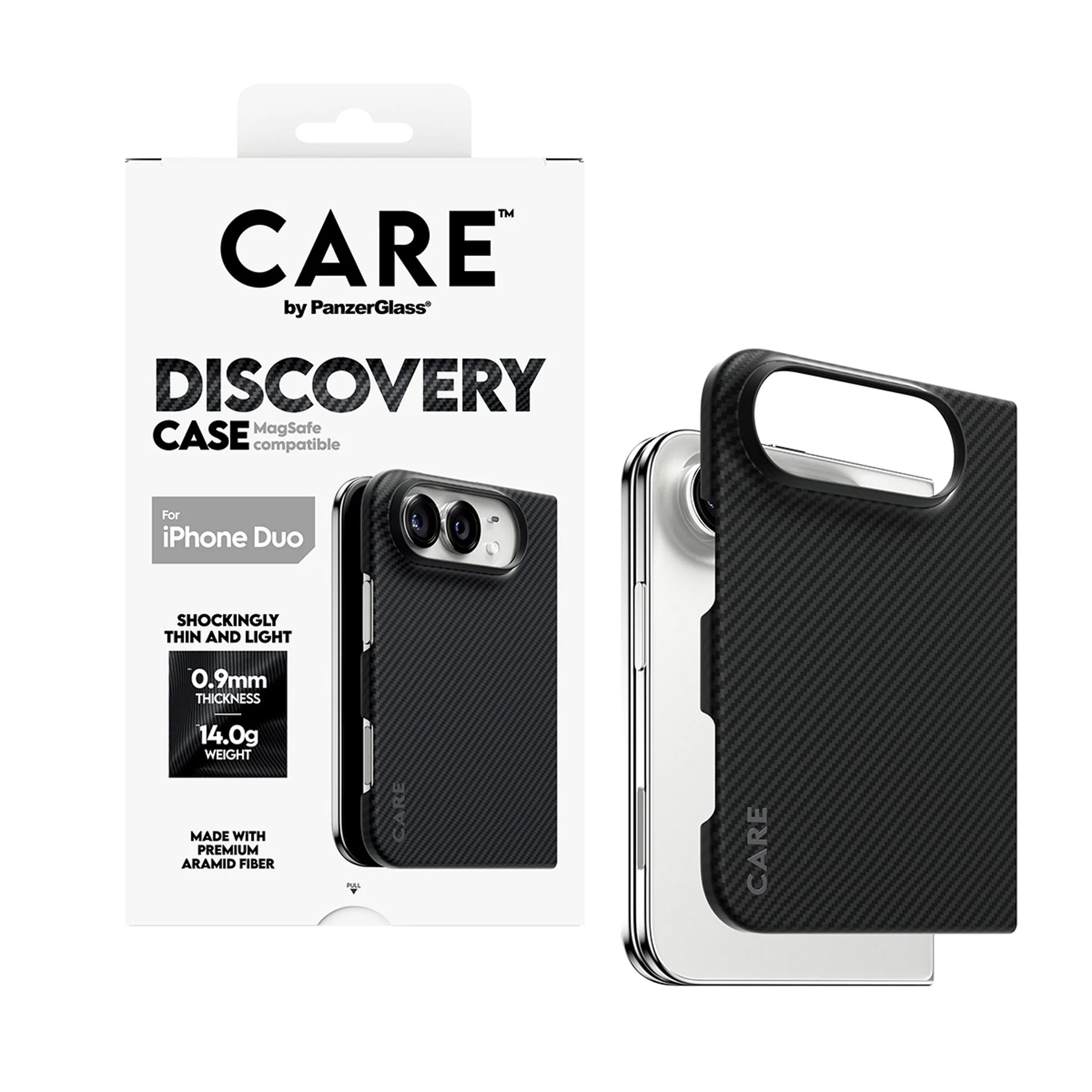 Panzer Care Premium Aramid Fiber Thin & light Case iPhone Duo
