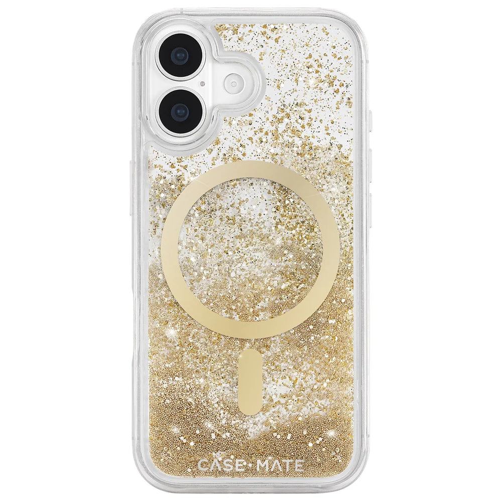 Case-Mate Waterfall MagSafe Case For iPhone 17 Standard - Gold