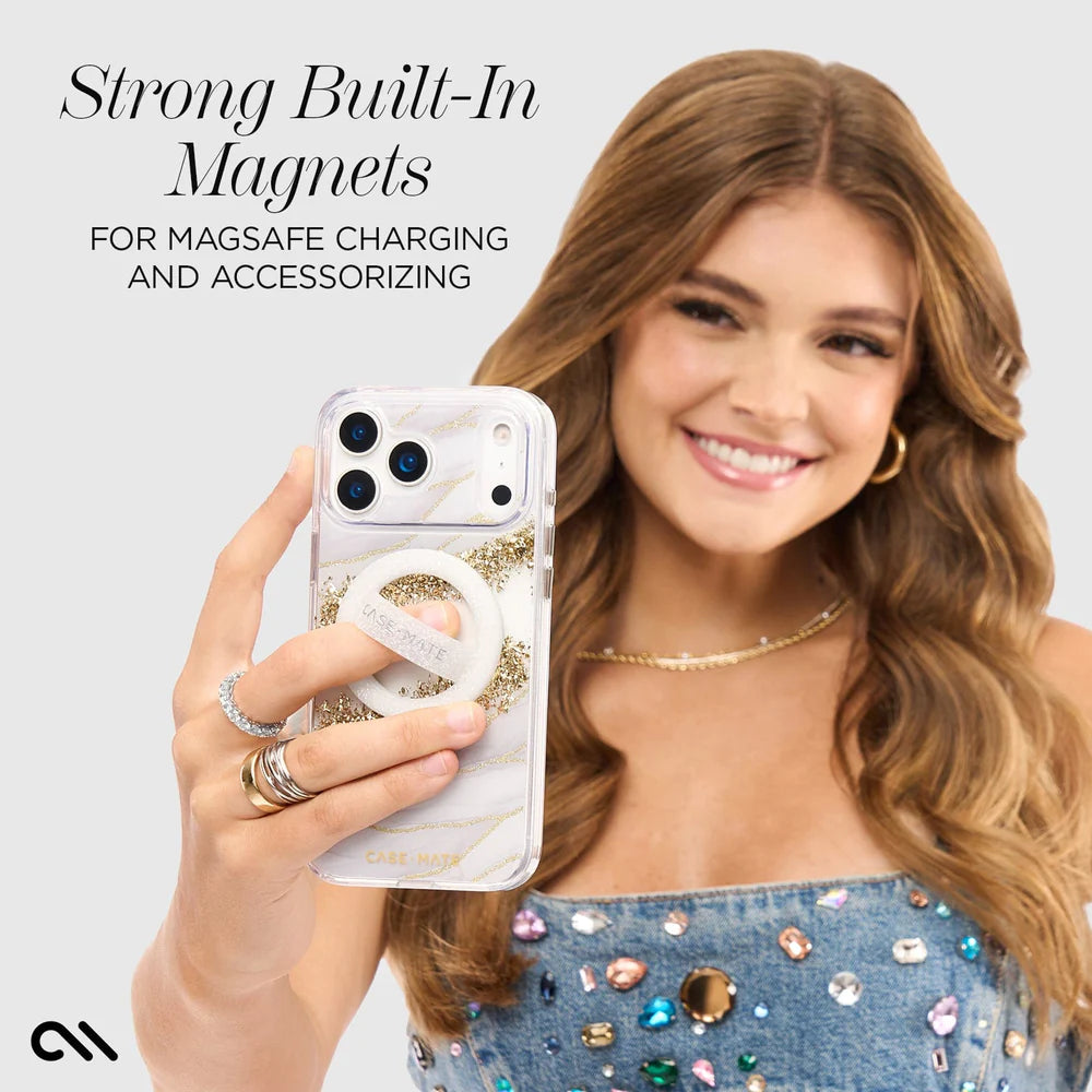 Case-Mate Karat Granite MagSafe Case For iPhone 17 Pro