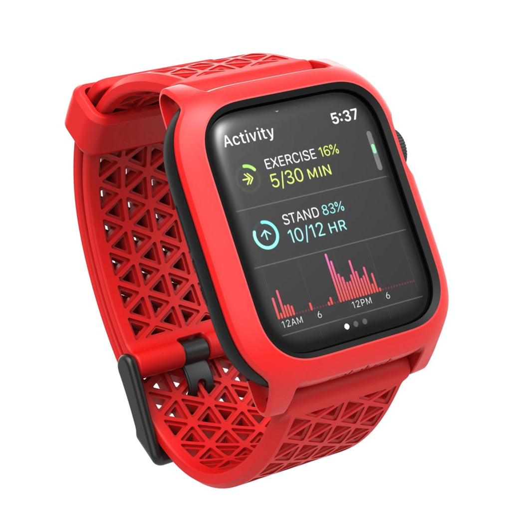 Catalyst Impact Protection Case for 44 mm Apple Watch Series SE/6/5/4 - V2 Red