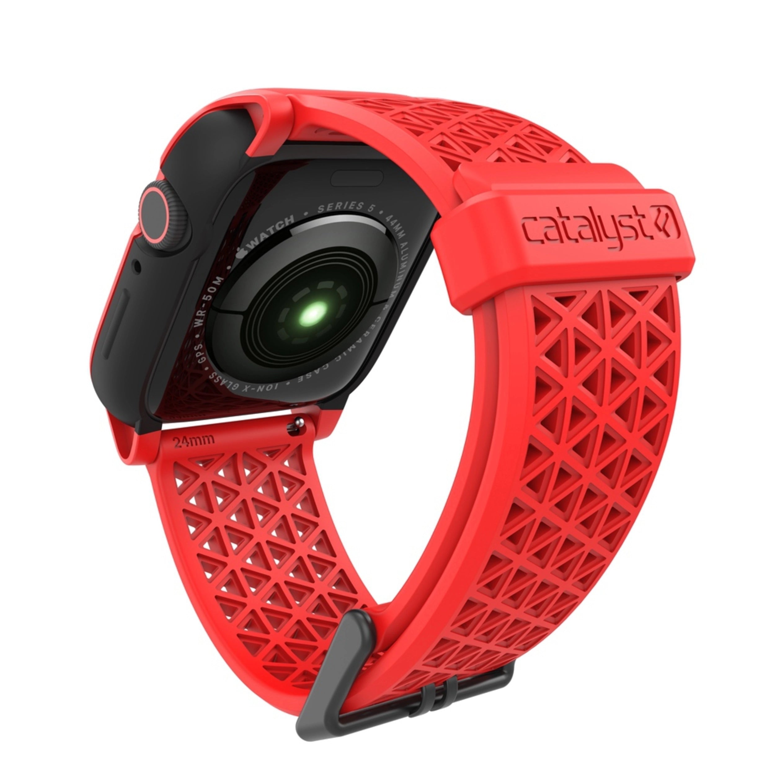 Catalyst Impact Protection Case for 44 mm Apple Watch Series SE/6/5/4 - V2 Red