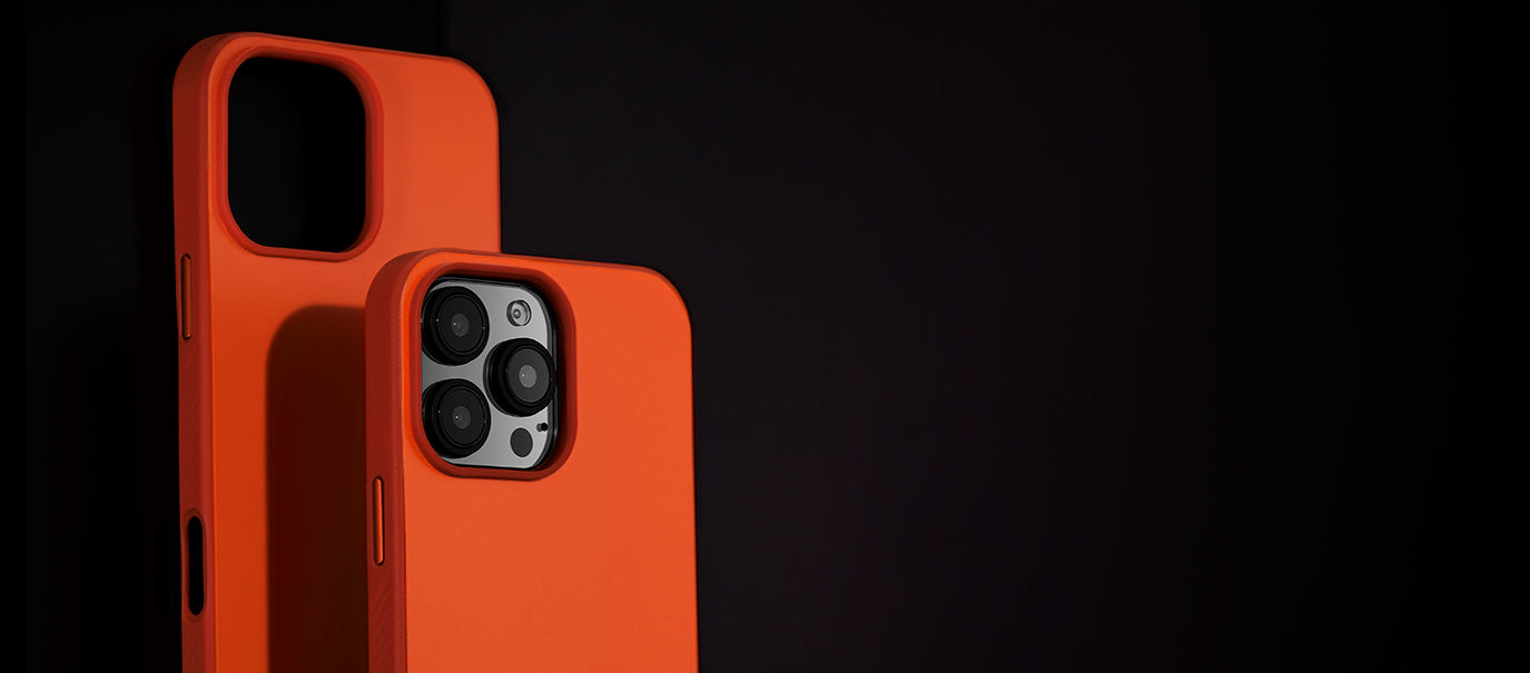 Caudabe Paragon Slim ShockLite Case & MagSafe iPhone 16 Pro 6.3 - Ember