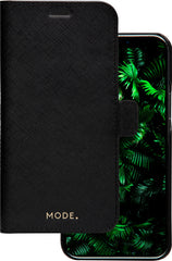 Dbramante1928 New York Leather Folio Case iPhone 12 Pro Max - Night Black