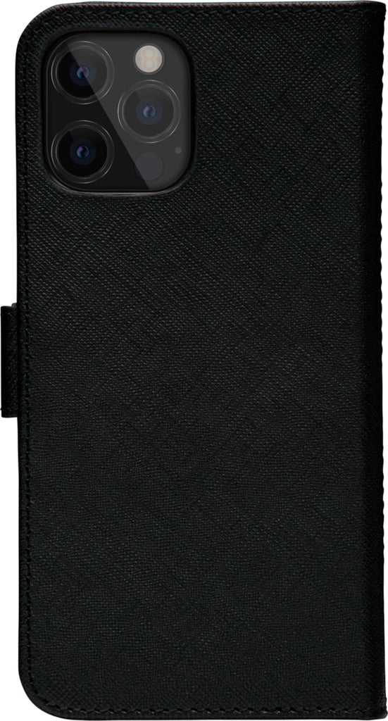 Dbramante1928 New York Leather Folio Case iPhone 12 Pro Max - Night Black
