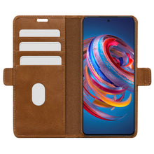Load image into Gallery viewer, Dbramante1928 Lynge Leather Folio Case Samsung Galaxy A52 - Tan