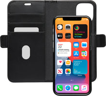 Load image into Gallery viewer, Dbramante1928 Lynge Leather Folio Case iPhone 12 Pro Max 6.7 inch - Black