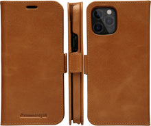 Load image into Gallery viewer, Dbramante1928 Lynge Leather Folio Case iPhone 12 Pro Max 6.7 inch - Tan