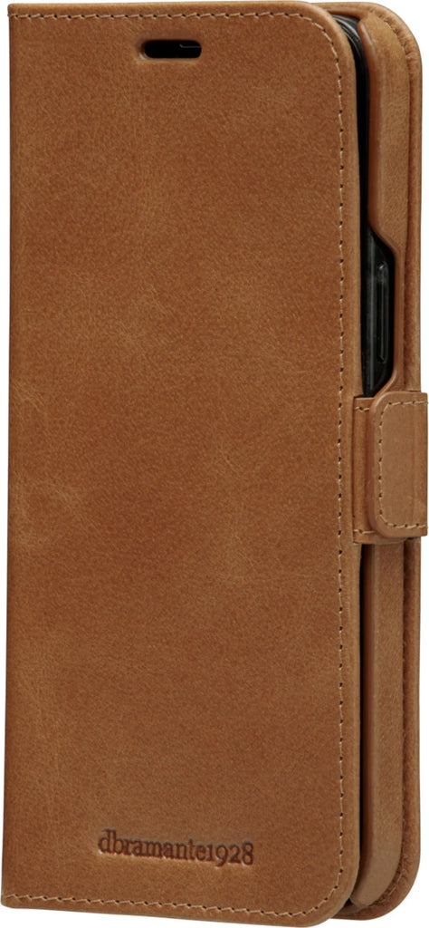 Dbramante1928 Lynge Leather Folio Case iPhone 12 Pro Max 6.7 inch - Tan