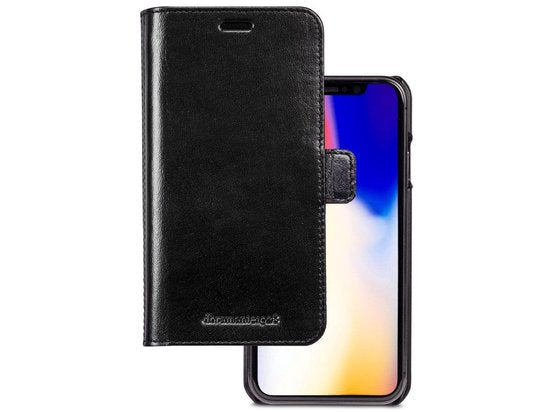 Dbramante1928 Lynge Leather Folio Case iPhone XS Max - Black