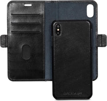 Load image into Gallery viewer, Dbramante1928 Lynge Leather Folio Case iPhone XS Max - Black