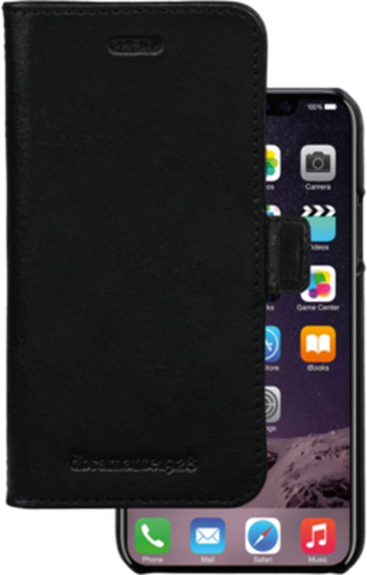 Dbramante1928 Lynge Leather Folio Case iPhone XS Max - Black