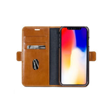 Load image into Gallery viewer, Dbramante1928 Lynge Leather Folio Case iPhone XS Max - Tan