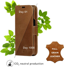 Load image into Gallery viewer, Dbramante1928 Lynge Leather Folio Case iPhone 11 / XR - Tan
