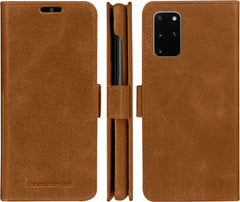 Dbramante1928 Lynge Leather Folio Case S20 Plus 6.7 inch - Tan