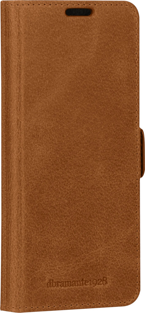 Dbramante1928 Lynge Leather Folio Case S20 Plus 6.7 inch - Tan