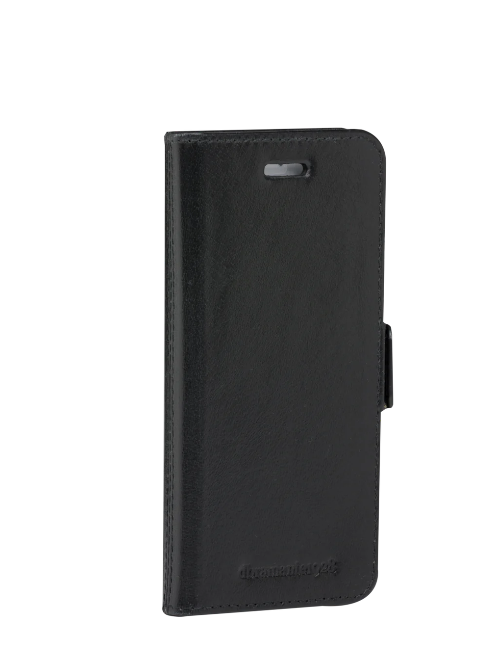 Dbramante1928 Lynge Leather Folio Case iPhone SE 3rd / 2nd / 8 / 7 Black - BONUS Screen Protector