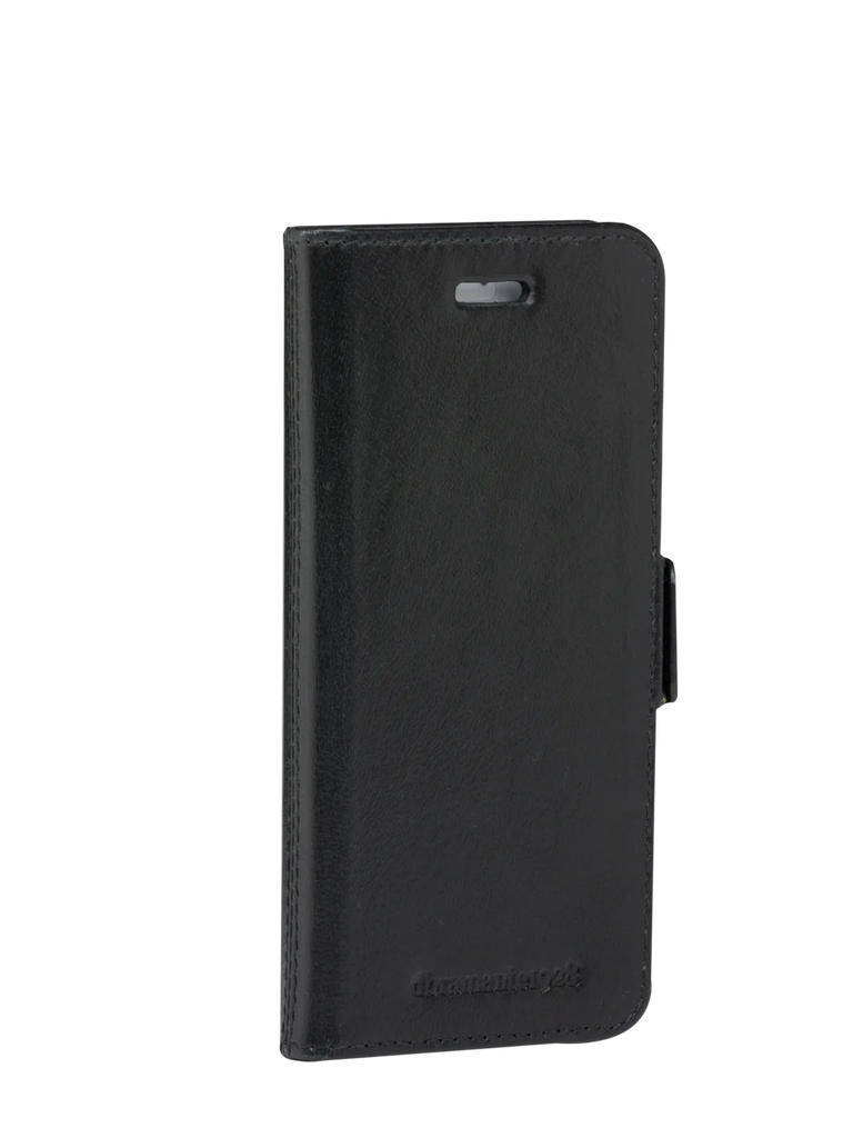 Dbramante1928 Lynge Leather Folio Case iPhone SE 3rd / 2nd / 8 / 7 Black - BONUS Screen Protector