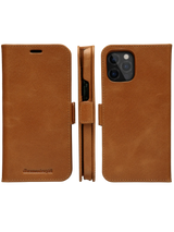Dbramante1928 Lynge Leather Folio Case iPhone SE 3rd / 2nd / 8 / 7 Tan - BONUS Screen Protector