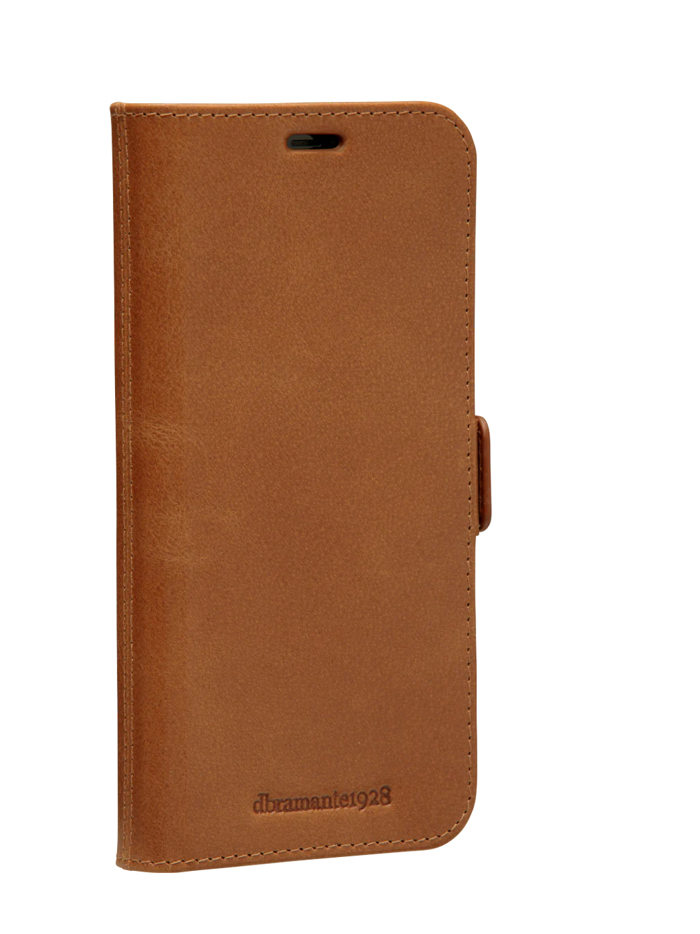 Dbramante1928 Lynge Leather Folio Case iPhone SE 3rd / 2nd / 8 / 7 Tan - BONUS Screen Protector