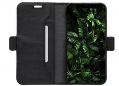 Dbramante1928 Milano Saffiano Leather Folio Case iPhone 12 Pro Max - Night Black