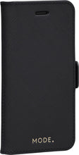 Load image into Gallery viewer, Dbramante1928 New York Leather Folio Case iPhone SE 3rd / 2nd / 8 / 7 - Night Black